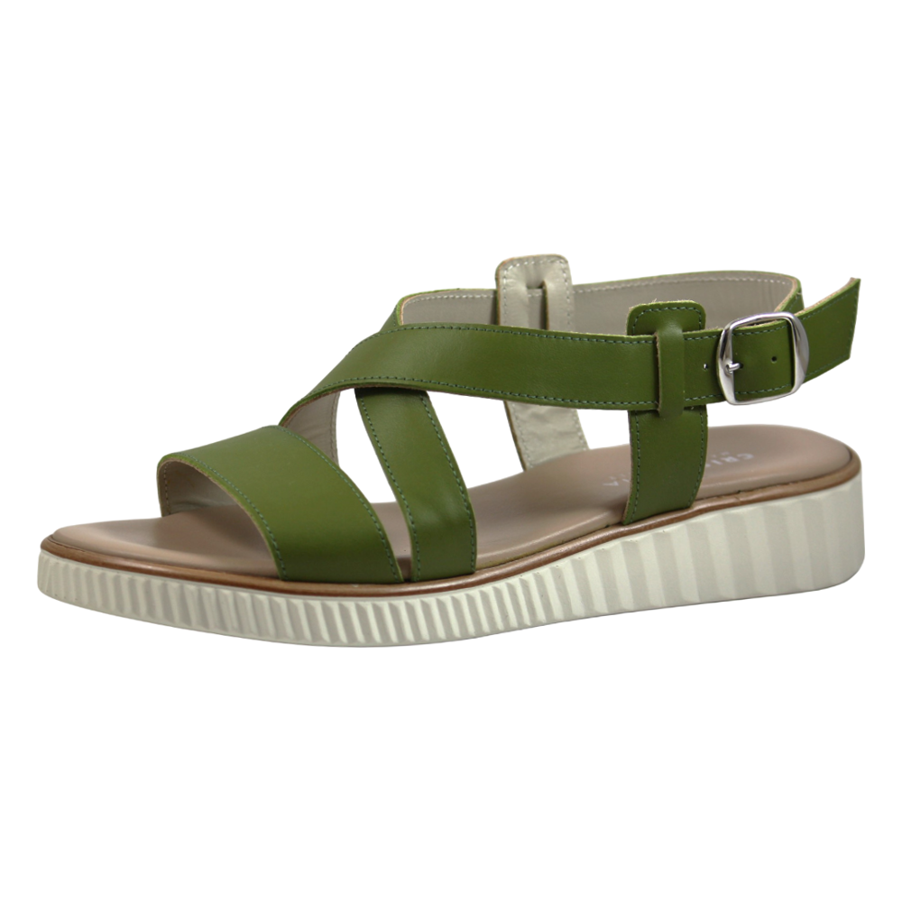 Sandales croisées Martina 3417 - Femme - Olive