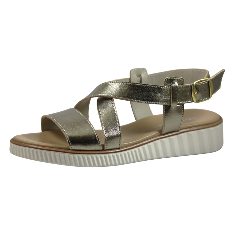 Sandali incrociati Martina 3417 - Donna - Cannella